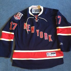 New York Rangers Brandon Dubinsky Jersey Men’s M